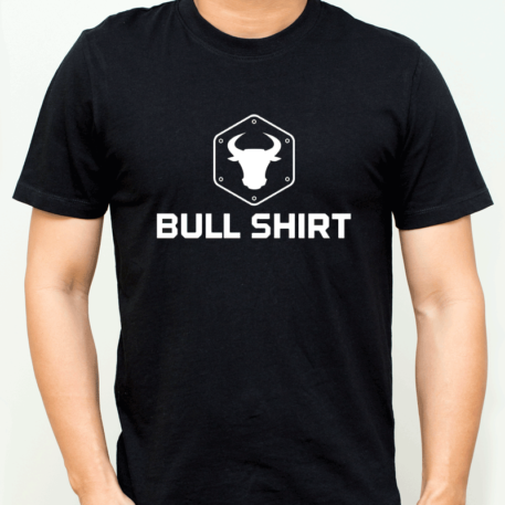 Artex Black Bull Logo T-Shirt - Artex Apparel