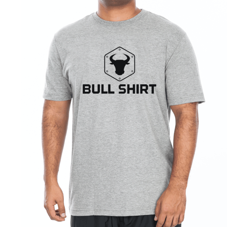 Artex Grey Bull Logo T-Shirt - Artex Apparel